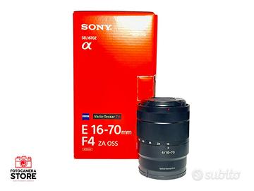 Sony 16-70mm F4 ZA OSS ZEISS (GARANZIA 2 ANNI)