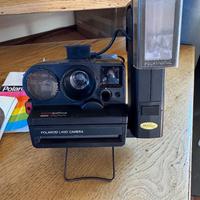 Polaroid Sonar AutoFocus 5000 + Flash Polatronic 2