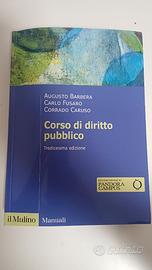 Corso di diritto pubblico Barbera,Fusaro 2024 13ed
