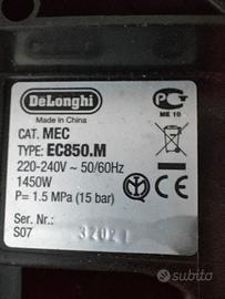 Ricambi De Longhi EC850.M