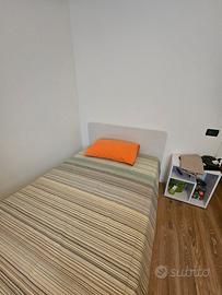 Letto contenitore 1 piazza e mezza con materasso