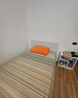 Letto contenitore 1 piazza e mezza con materasso