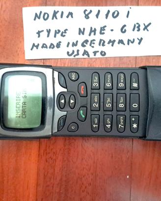 Cellulare Nokia 8110 i vintage buono stato funzion