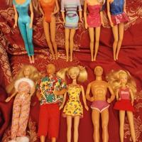 Lotto 10 Barbie anni 80-90