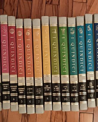 Enciclopedia I QUINDICI - Serie Completa 15 Volumi