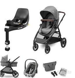 Maxi-Cosi Zelia S Trio Passeggino 3 in 1/360 base