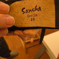 scarpe da flamenco numero 10 
