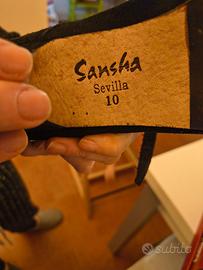 scarpe da flamenco numero 10 