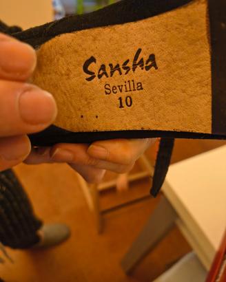 scarpe da flamenco numero 10 