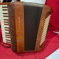 Fisarmonica 96 bassi,  34 tasti, Paolo Soprani  