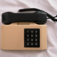 Telefono da tavolo Vintage Sip con cornetta e cavo