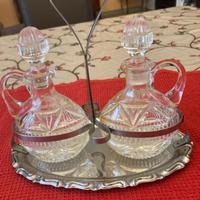 Set olio e aceto Vintage