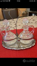 Set olio e aceto Vintage