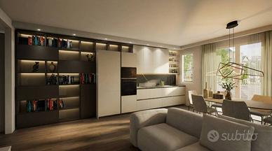 Appartamento di 110 m² con 3 locali e box auto a P