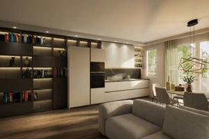 Appartamento di 110 m² con 3 locali e box auto a P
