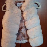 Gilet di pelliccia sintetica