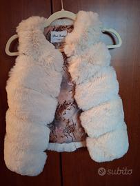 Gilet di pelliccia sintetica