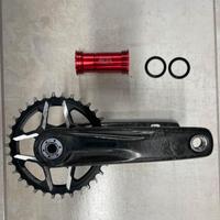 Guarnitura mtb carbonio Fsa