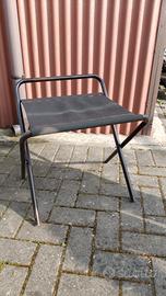 7 sgabelli pieghevoli da campeggio/pesca