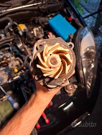 pompa acqua + tendi cinghia