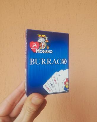 BURRACO CARTE GIOCO MODIANO NUOVE