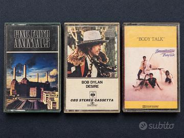LOTTO 3 M/C: Pink Floyd, Bob Dylan, Imagination