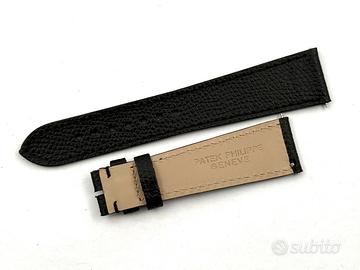 Cinturino Patek Philippe Nero 20/16mm Ansa Svelta