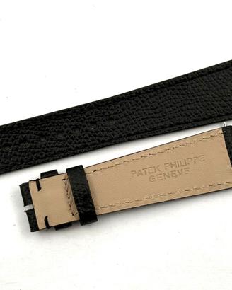 Cinturino Patek Philippe Nero 20/16mm Ansa Svelta