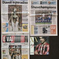 Quotidiani Vittorie del Milan