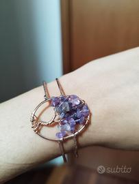 Bracciale con ametiste