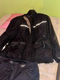 giacca pantalone moto