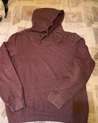 Felpa Bershka taglia L color bordeaux