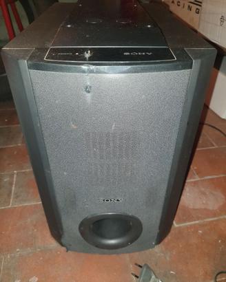 Subwoofer 220V 130W 150 Hz + Casse acustiche 2 vie