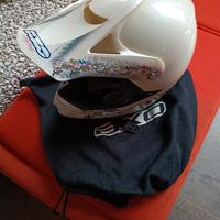 casco cross in fibra