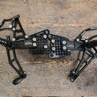 pedane regolabili Kawasaki zx10r 2011/2015