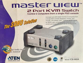 ATEN Kvm switch due porte