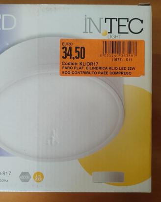 Plafoniera lampada LED 22W