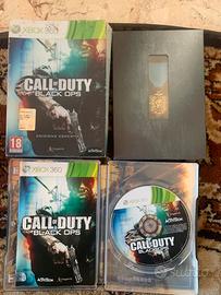 Xbox 360 2x Call of duty black ops 1(special) & 2