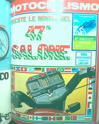 Rivista MOTOCICLISMO numero 11 del 1981