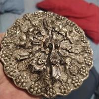 specchio antico argento , diciannovesimo secolo