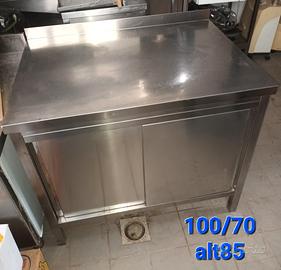 banco acciaio inox 