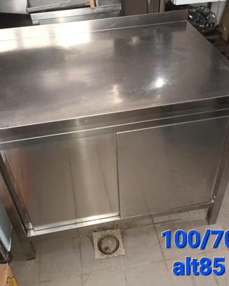 banco acciaio inox 