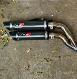 terminali QP in carbonio per MV Brutale 