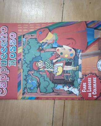 Cappuccetto Rosso - libro da leggere e colorare
