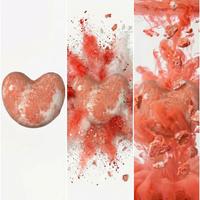 Sale Da bagno (x2) 100% naturale con Rose