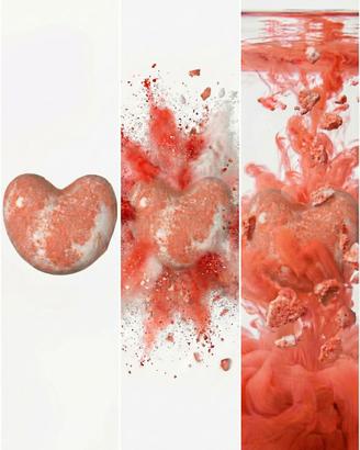 Sale Da bagno (x2) 100% naturale con Rose