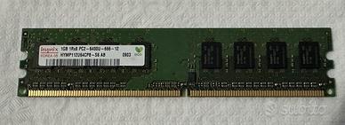 1GB DDR2 800MHz PC2-6400 non-ECC per Desktop