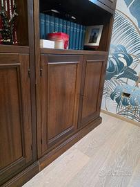 Libreria legno modulare