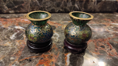 Vasi mignon cloisonne
