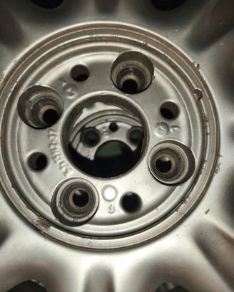 4 Cerchi in Lega 15" 6Jx15H2 ET37 PCD 5x100 CB 57